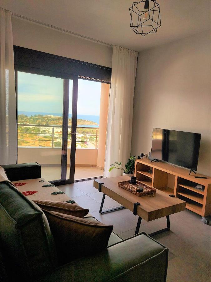 Elea Sea View Apartment In Ag. Nikolaos อายิโอสนิโกลาโอส ภายนอก รูปภาพ