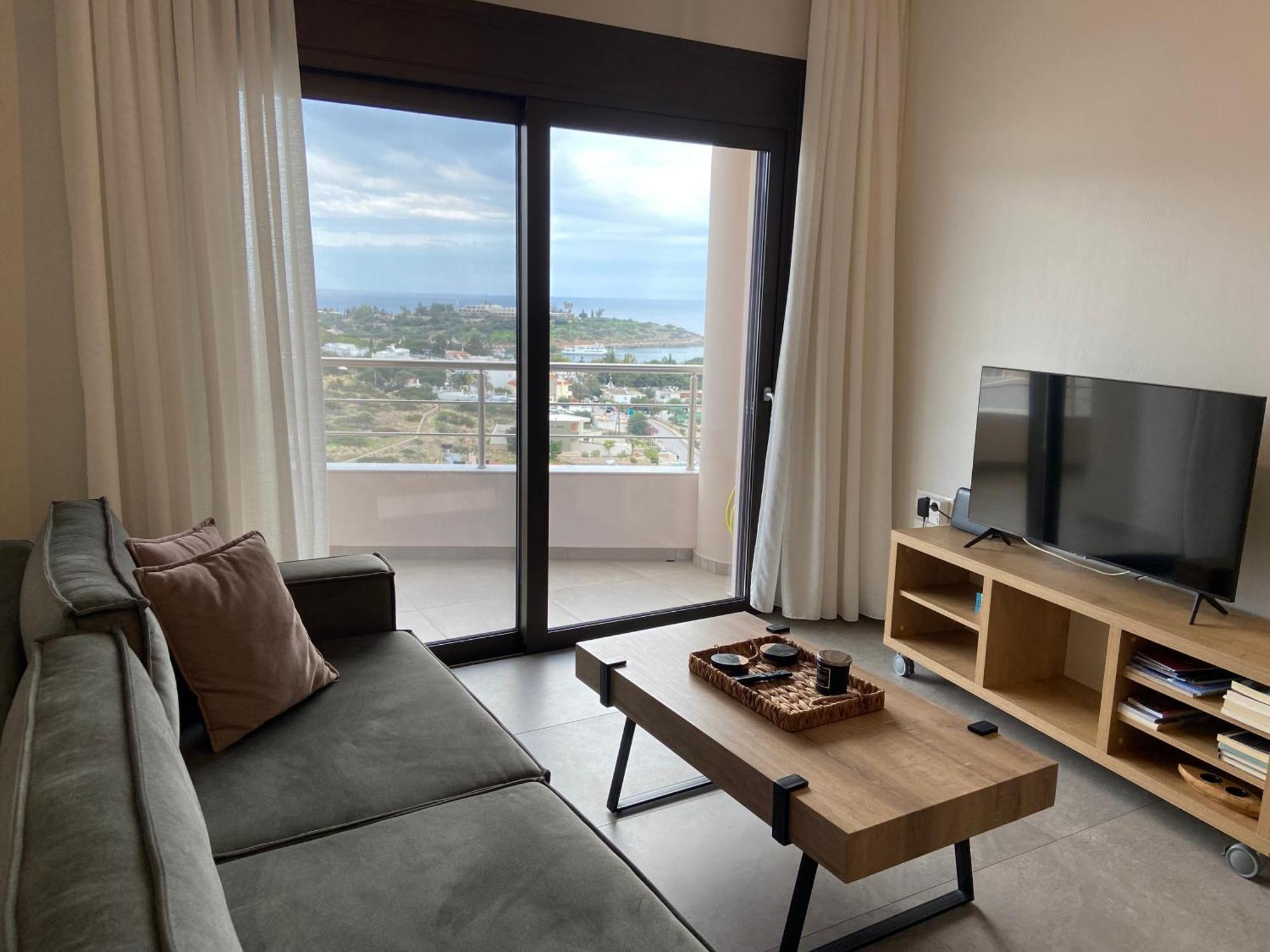 Elea Sea View Apartment In Ag. Nikolaos อายิโอสนิโกลาโอส ภายนอก รูปภาพ
