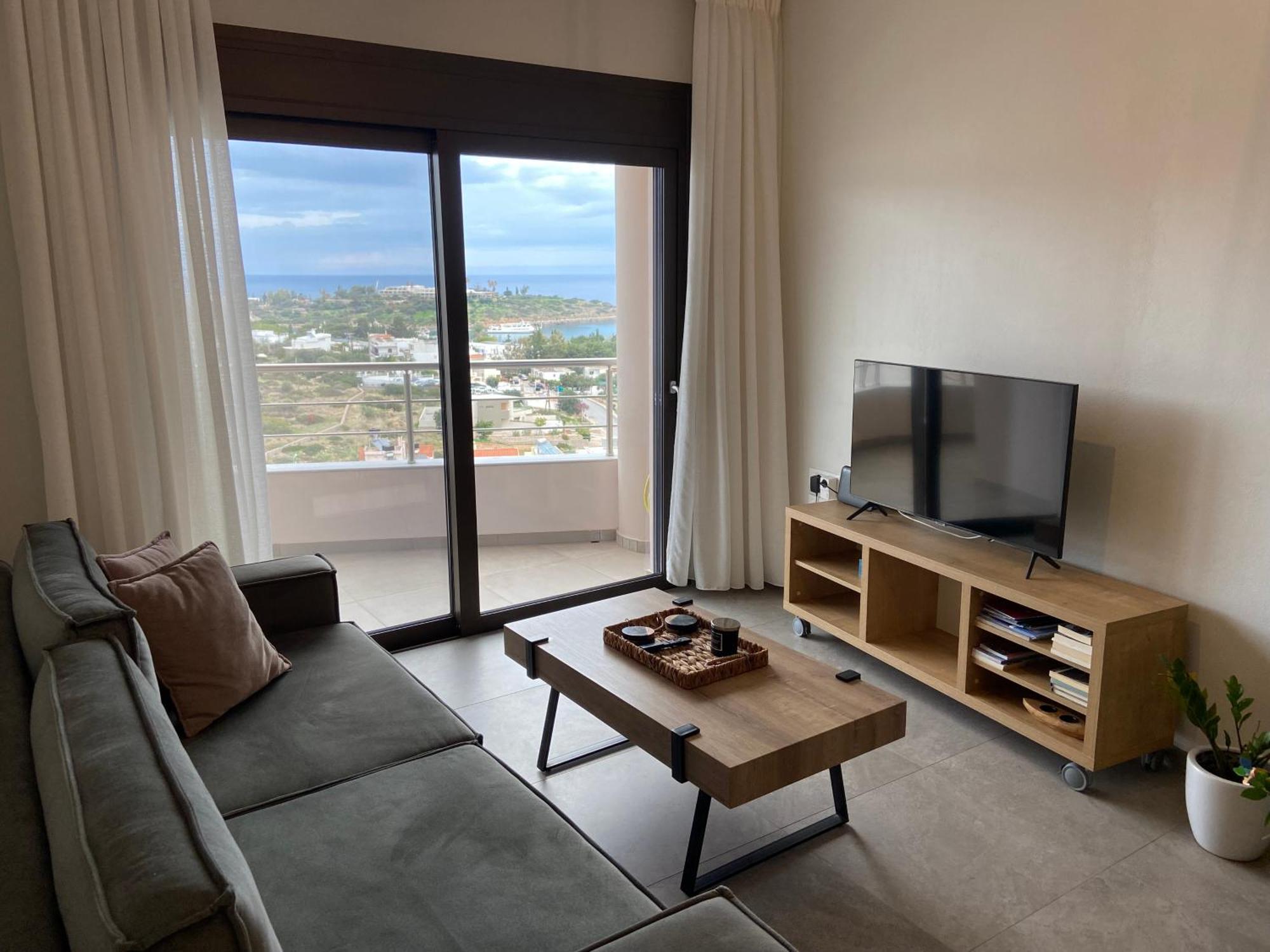 Elea Sea View Apartment In Ag. Nikolaos อายิโอสนิโกลาโอส ภายนอก รูปภาพ